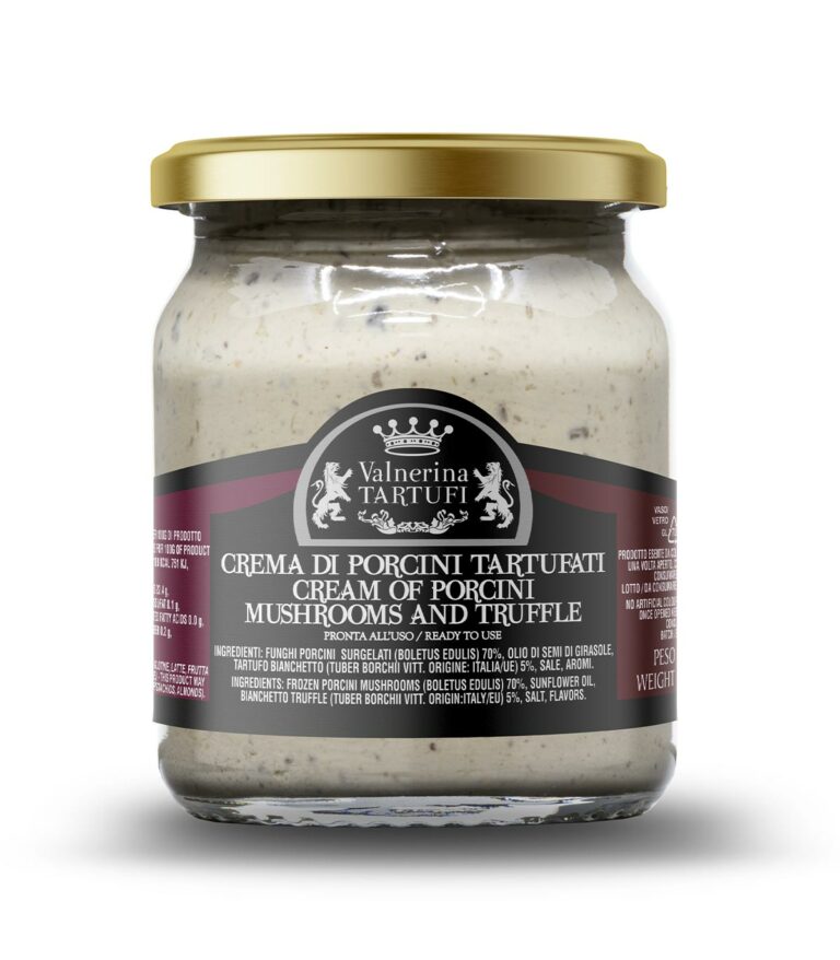 Porcini cream with truffle Valnerina Tartufi Una nobile passione