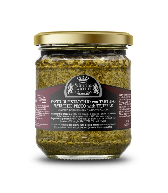 Pesto di pistacchio con tartufo