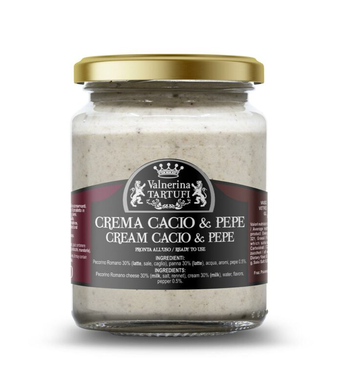Crema cacio e pepe - 90 Gr