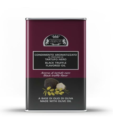 Latta olio aromatizzato al tartufo nero - 250 ml
